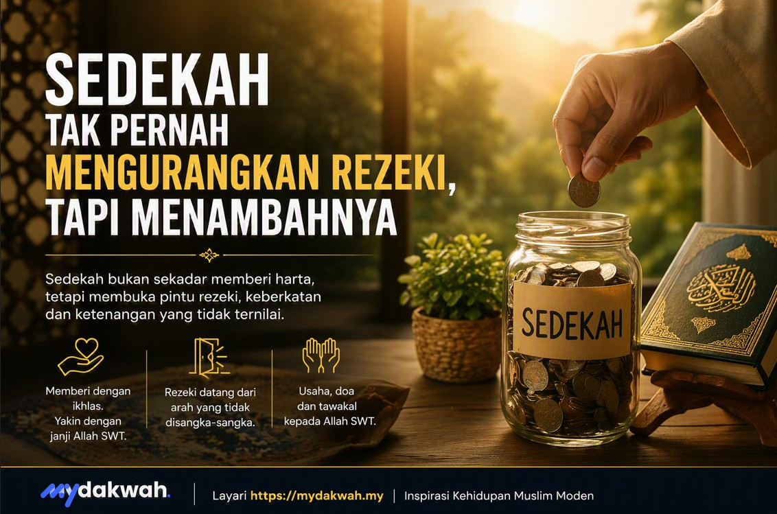 Sedekah Tak Pernah Mengurangkan Rezeki, Tapi Menambahnya