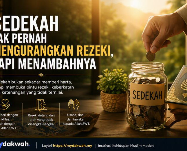 Sedekah Tak Pernah Mengurangkan Rezeki, Tapi Menambahnya